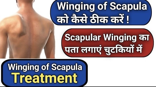 Winging of scapula ?