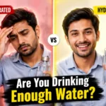 Hydrated vs dehydrated comparison:Daily Water Intake Calculator