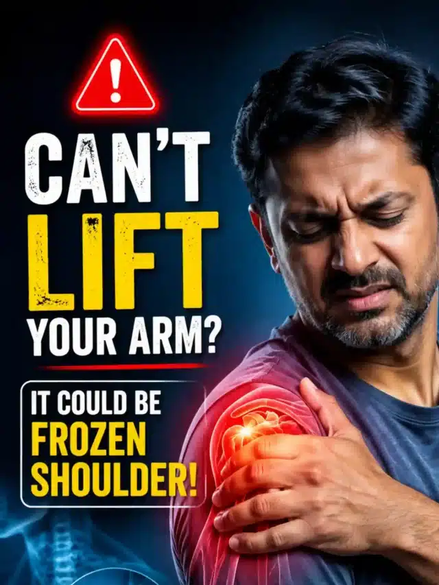 Frozen shoulder warning alert