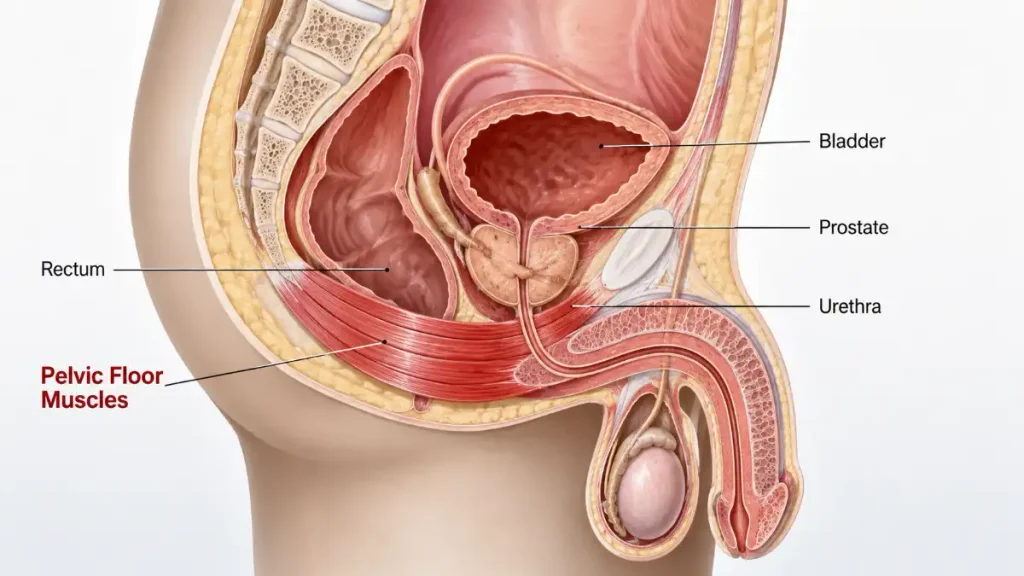 Male Pelvic floor muscle