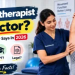 Can a Physiotherapist Be Called a Doctor?