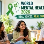 World Mental Health Day 2026 awareness campaign promoting lived experiences and supportive mental healthcare.